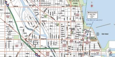 Карта вулиць Чикаго