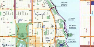 Чикаго велодоріжку карті