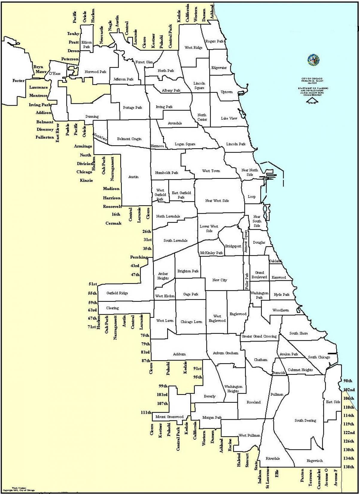 зонування карті Чикаго
